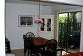 Dining room opens to patio